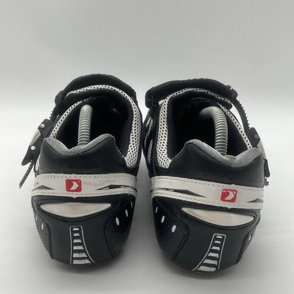 Mens Size 46 B36 Louis Garneau Revo XR3 Road Cycling Shoes Black Hook Loop - Picture 7 of 12
